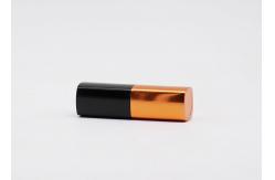 China 3.5g Square Fancy Orange Lip Balm Container Tube Bulk supplier