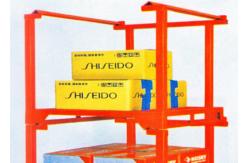 China Foldable Shippable Detachable Storage Steel Stacking Racks With Powder Coat Paint Finish supplier