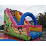 Disney Mickey Mouse Inflatable Bouncy Slide Commercial Grade PVC Slipping Games for sale