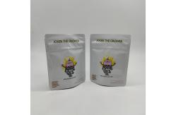 China OEM Print Mylar Aluminum Foil Bags Frosted Matte ziplockk Pouches supplier
