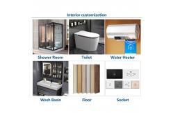China Prefabricated Expansion Container House with Balcony Layout for 3 Bedrooms supplier