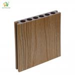 Outdoor Slip Resistant WPC Deck Flooring 145x20mm With Embossed Texture for sale