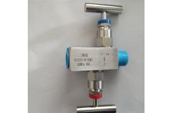 China 316SS Pressure Transmitter Manifold 6000 PSIG 2 Way supplier