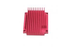 China Customized Cnc Machinery 6063 Aluminum Heatsink Extrusion Profiles Anodized supplier