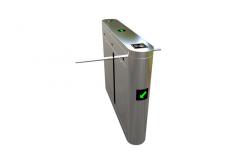 China Bi Directional Bridge Drop Arm Turnstile 1000mm Channel Width Flow Control supplier