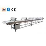 Fully Automatic Marshalling Cooling Conveyor Stainless Steel Material for sale