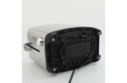 China Stainless Toaster 6 Browning Options 2 Slice Toaster with  Removable Crumb Tray supplier
