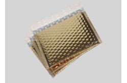 China Gold Metallic Bubble Mailing Envelopes 6 * 10 Anti - Tremble Gloss For Packaging supplier