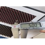 Diamond Hole Architectural Metal Coil Curtain 5mm 6mm Wire Diameter for sale