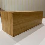 100x100x1.3mm Extruded Aluminum Baffle And Timber Looking In Polyester Powder Coating for sale