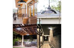 China IP65 Solar Powered LED Ground Lights RGB Solar Pendant Light With Remote Control supplier