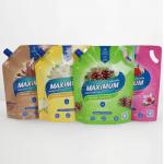 Custom High-Capacity Packaging For Liquid Detergent Standing Bag With Corner Spout Plastic Pouches for sale