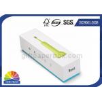 Electric Toothbrush Rigid Paper Gift Boxes Customized With EVA Foam Insert for sale