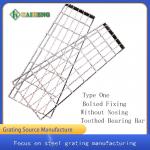 Exterior T1 Non Slip Metal Ladder Galvanised Stair Treads Step Plate for sale