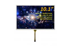 China 10.1 Inch TFT LCD Display 1280x800 Resolution With Resistive Touch Panel supplier