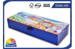 China Custom Rectangle Rigid Cardboard Drawer Gift Box for Soap / Candle / Cosmetic Packaging supplier