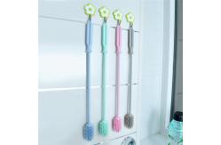 China OEM Flexible Collapsible Silicone Bottle Cleaning Brush supplier
