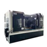 Slant Bed Lathe 1000mm TCK56 FANUC System Y Axis CNC Turning Center With Hydraulic Steady Rest for sale