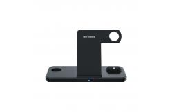 China 15W Fast Wireless Charging Stand With Fan Light supplier