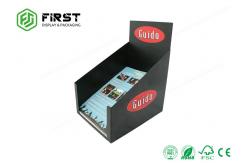 China 4 Tiers Foldable Cardboard Tabletop Display Custom Printing For Books Promotion supplier