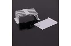 China Standad LED Aluminium Profile Cool Down Quickly Square Shape With Cover Profile supplier