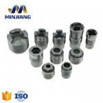 YG6X Tungsten Carbide Thread Nozzle Of PDC Oil Drilling Bit Cross Slot Teeth