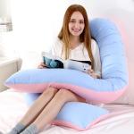 Breathable Full Body Size Pregnant Lady Pillow U Shaped Sleeping Cushions