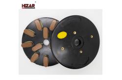 China M14 Hole 5 Inch Concrete Segmented Diamond Grinding Cup No 36 Grit 13cm supplier