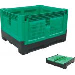 Large Strong Folding Milk Crate High Load Capacity Lids Available for sale