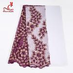 Pretty And Colorful Dressmaking Embroidered Lace Fabric For Clothing for sale