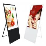 Portable Digital Poster Screen Stand Alone / Android Version Remote Control for sale