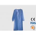 Foldable Disposable Protective Wear , Comfortable Disposable Medical Gowns for sale