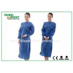 ISO13485 SMS Single Use Surgical Gown With Knitted Wrist