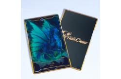 China MOQ 100pcs Custom Motion Lenticular Animation Card 3D Lenticular Product supplier