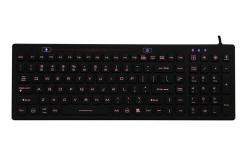 China 106 Keys Waterproof Medical Keyboard With ON OFF Backlit supplier