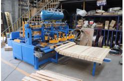 China Automation European Pallet Legs Nailing Machine Wood Pallet Foot Pier Automatic Nailing Machine supplier