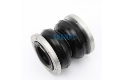 China Guomat Industrial Air Spring 2H160166 Double Convoluted Rubber Bellow with Flange supplier