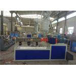 Single Screw PE / PPR / PERT Plastic Pipe Making Machine For Cool And Hot Water Pipe for sale