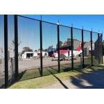 flat bar H Post 76.2*12.6 Metal Security Fencing for sale