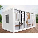 Luxury Prefabricated House with Sandwich Panel Modular Apartment Building Customizable Detachable Container House