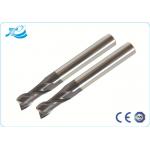 Coating Tungsten Steel End Mills For Stainless Steel , High Speed End Mills for sale