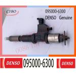 095000-6300 Neutral Diesel Engine Fuel Injector 1-15300436-2 1-15300436-4,1-15300436-0 095000-6300 For ISUZU 6WG1 for sale