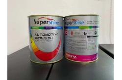 China CMYK Automotive Paint Cans 1L Round Tin Containers With Lids supplier