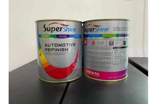 Custom Four Color Printed Tinplate Automotive Paint Cans
