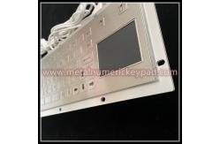 China Information Kiosk SS304 Industrial Keyboard With Touchpad Waterproof supplier