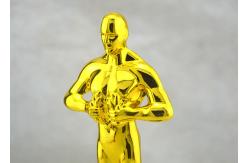 China 270mm Height figure Award Trophy Plastic Material Made With Blank Base supplier
