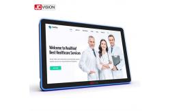 China RJ45 Room Scheduling Touch Screen , IPS Screen Conference Room Availability Display 10Inch supplier