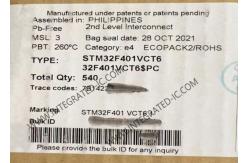 China Microcontroller MCU STM32F401VCT6 256KB FLASH Microcontroller Chip LQFP100 84MHz supplier