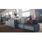 pvc Plastic Sheet Extrusion Line , Double Screw pvc Board For Decoration for sale