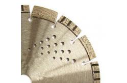 China Synthetic Diamond Asphalt Cutting Blade Inclined Teeth Drop Segment Protection supplier